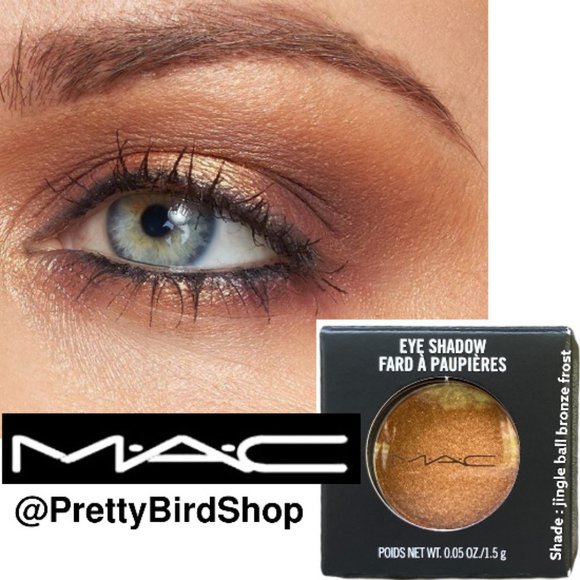 Last one! MAC JINGLE BALL BRONZE eyeshadow NIB Frost - Picture 1 of 8
